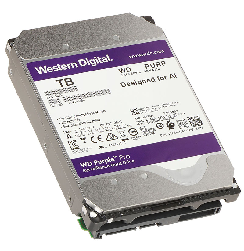 Western Digital WD Purple Pro, 3,5" HDD 8TB, 24/7 <b>[WD8002PURP]</b>